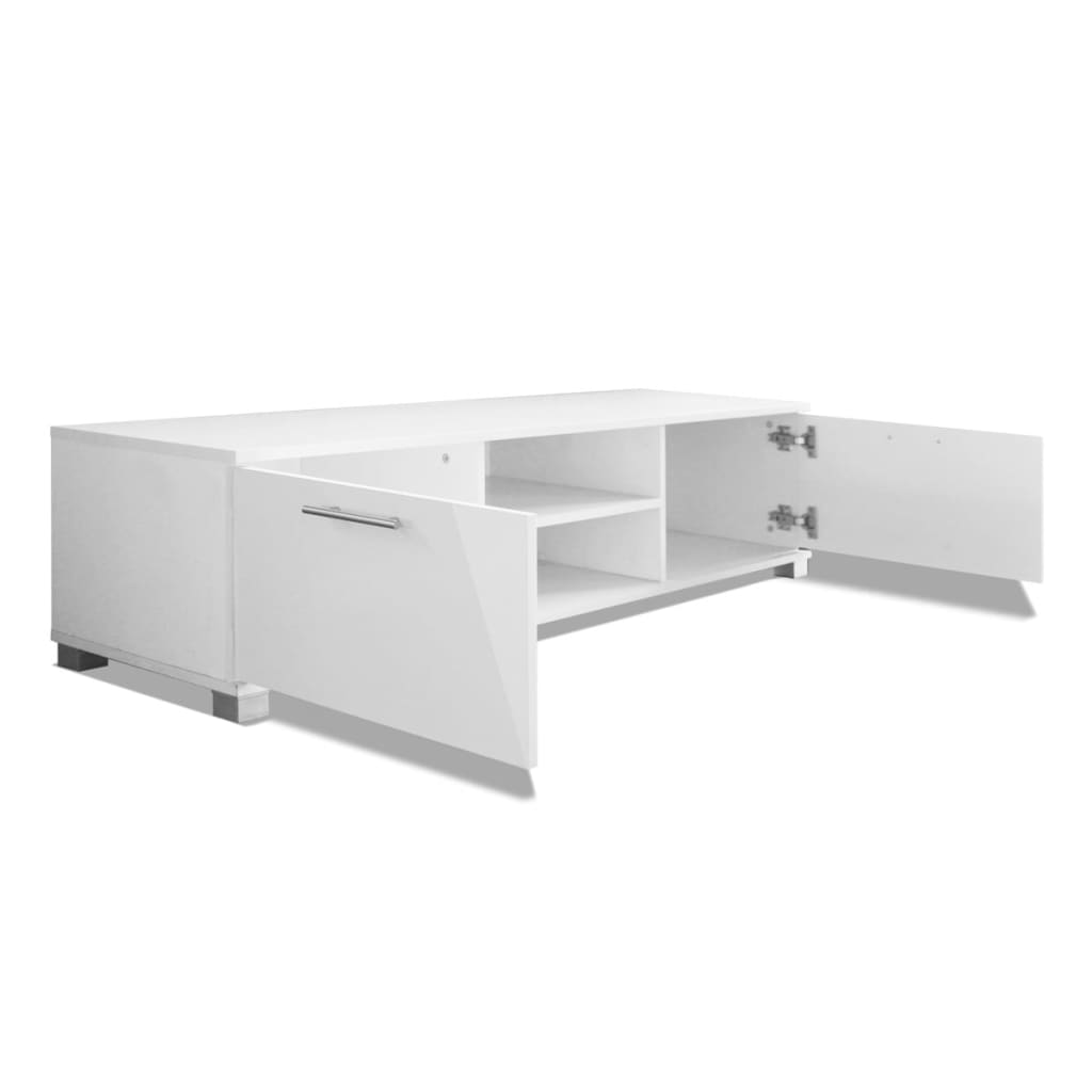 Tv Cabinet High-Gloss White