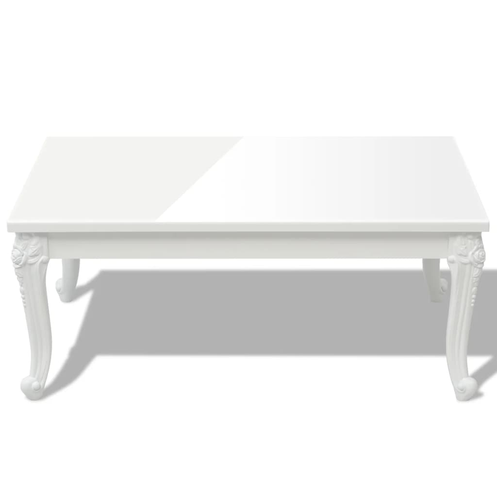 Coffee Table High Gloss White