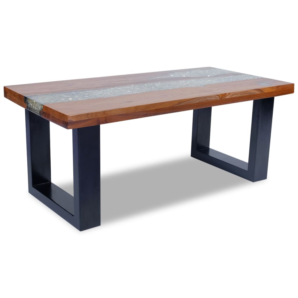 Coffee Table Teak Resin