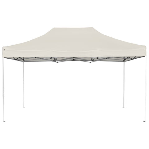 Professional Folding Party Tent Aluminium Cream