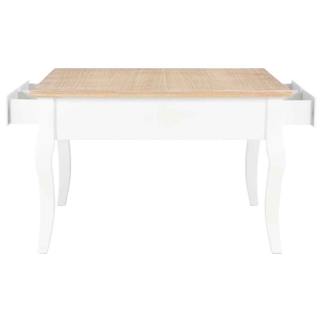 Coffee Table White Wood