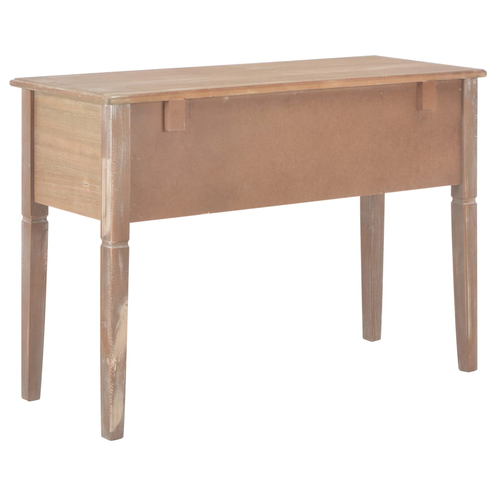 Writing Desk Brown Wood