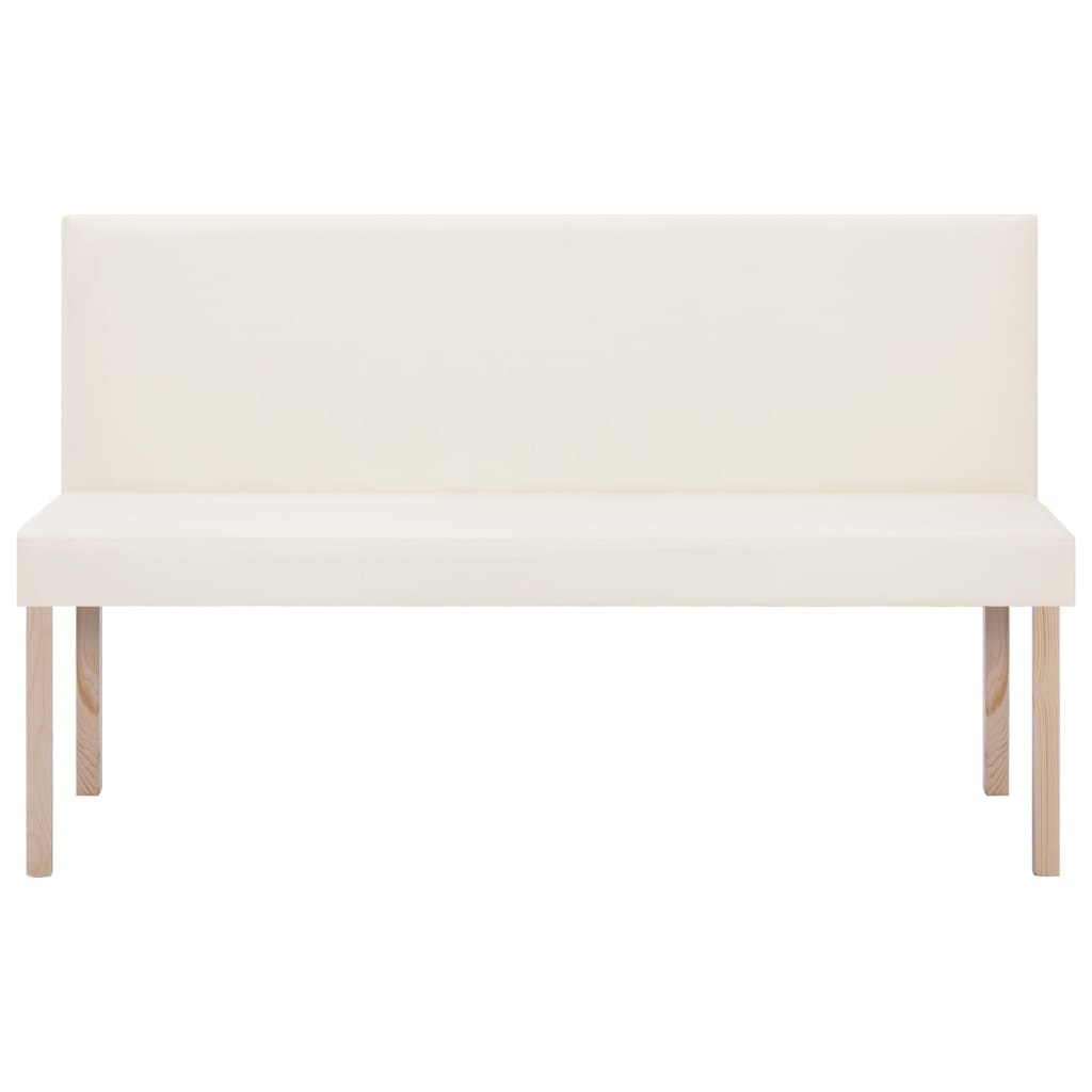 Bench Cream faux Leather