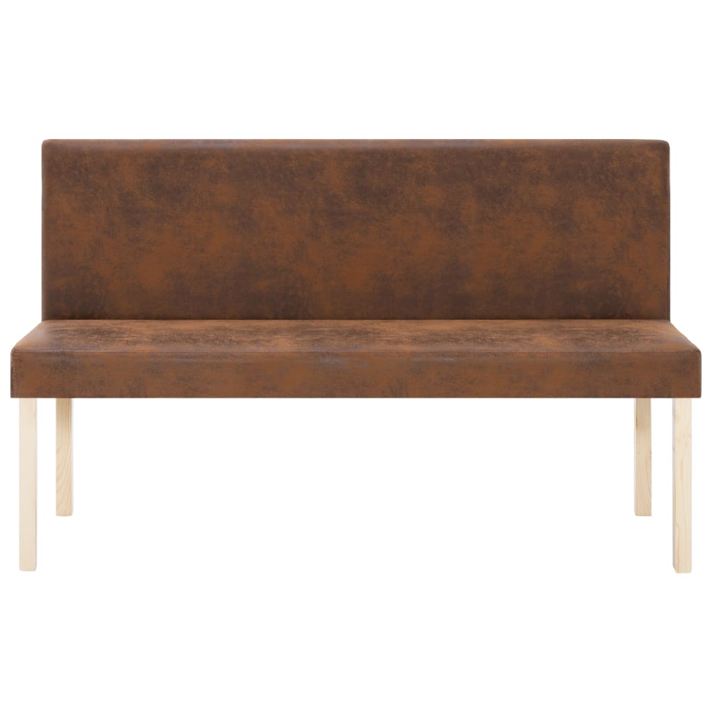 Bench Brown faux Suede Leather