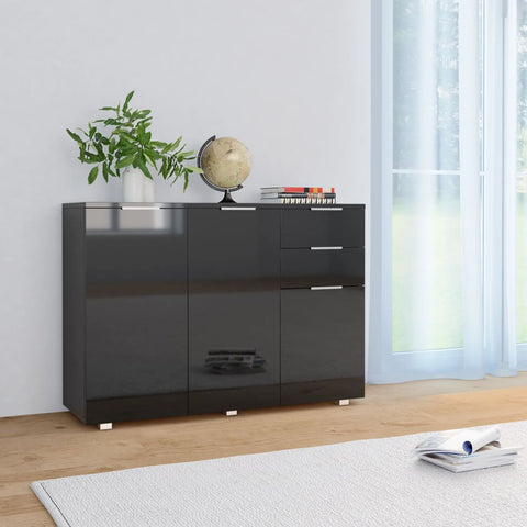 Sideboard High Gloss Black