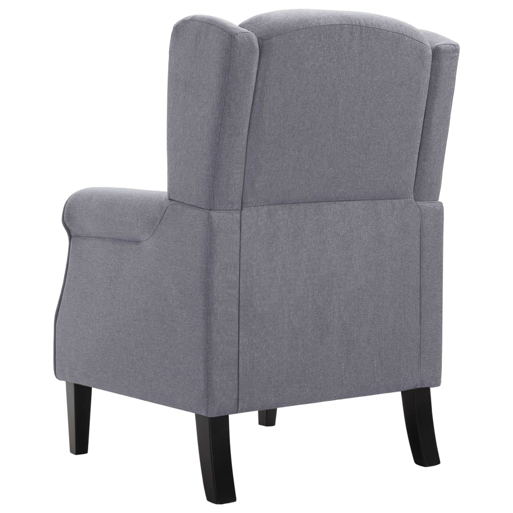 Armchair Dark Grey Fabric