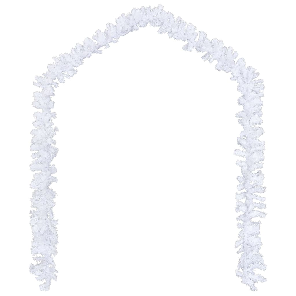 Christmas Garlands 4 pcs White 270 cm PVC