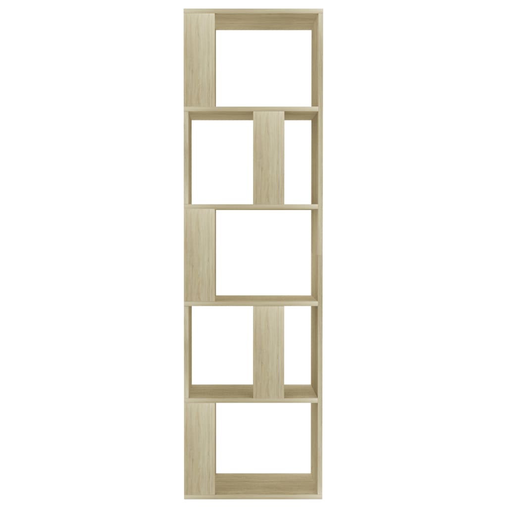 Book Cabinet/Room Divider  Sonoma Oak Chipboard