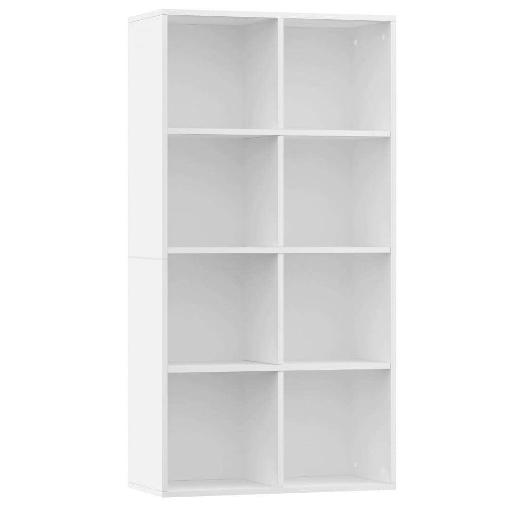 Book Cabinet/Sideboard White Chipboard