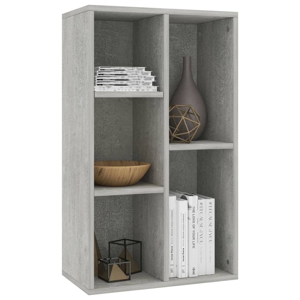 Book Cabinet/Sideboard Concrete  Grey Chipboard