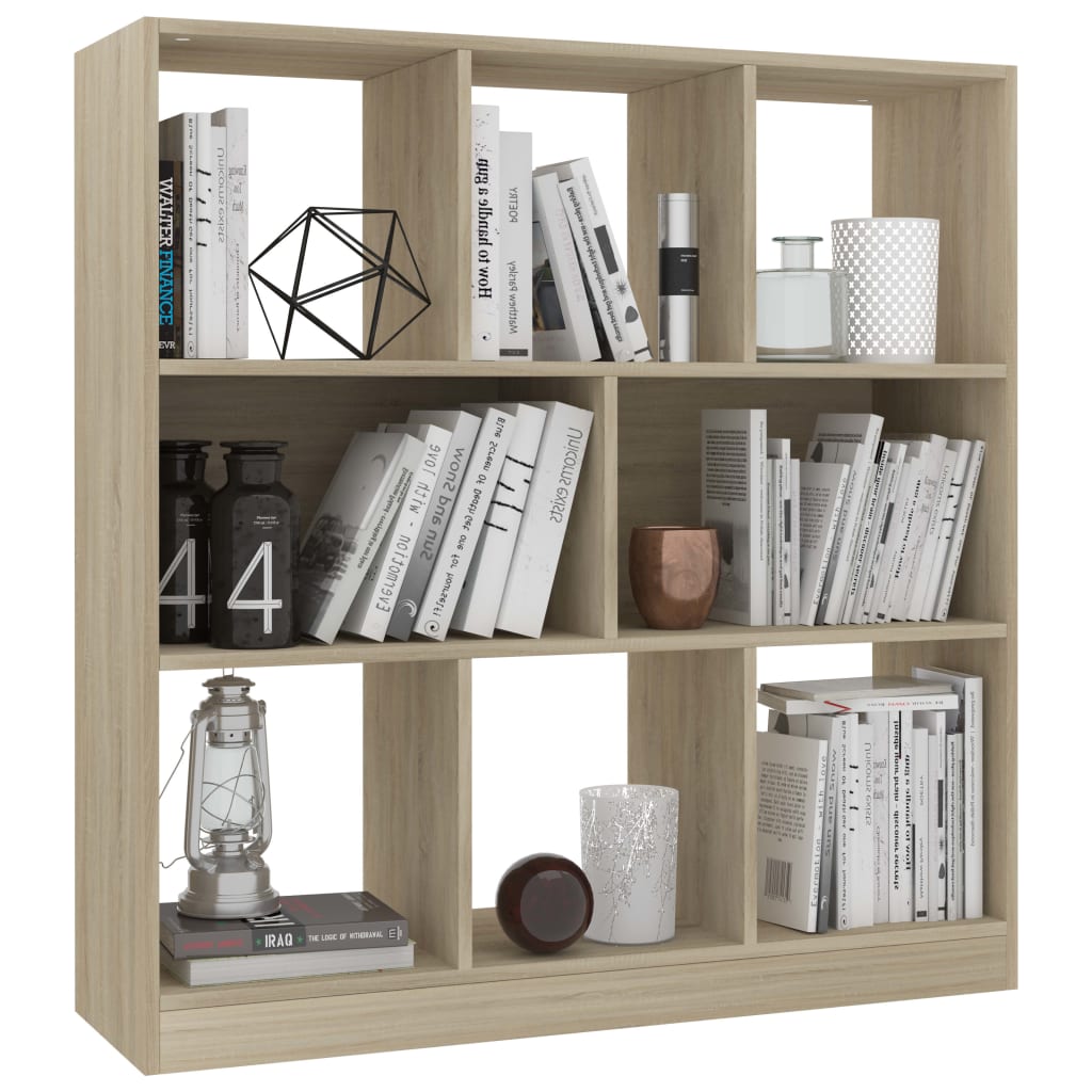 Book Cabinet Sonoma Oak  Chipboard