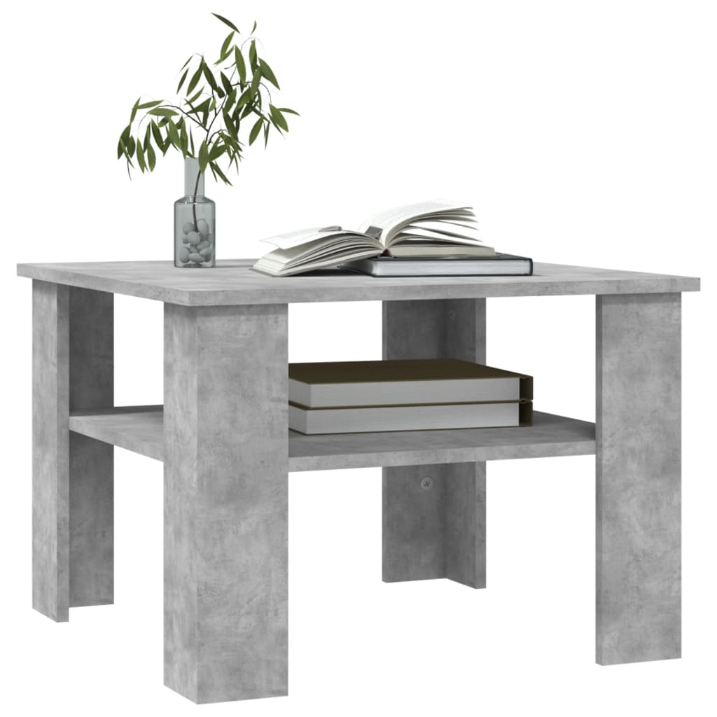 Coffee Table  Concrete Grey Chipboard