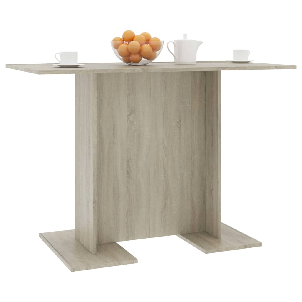 Dining Table Sonoma Oak  Chipboard