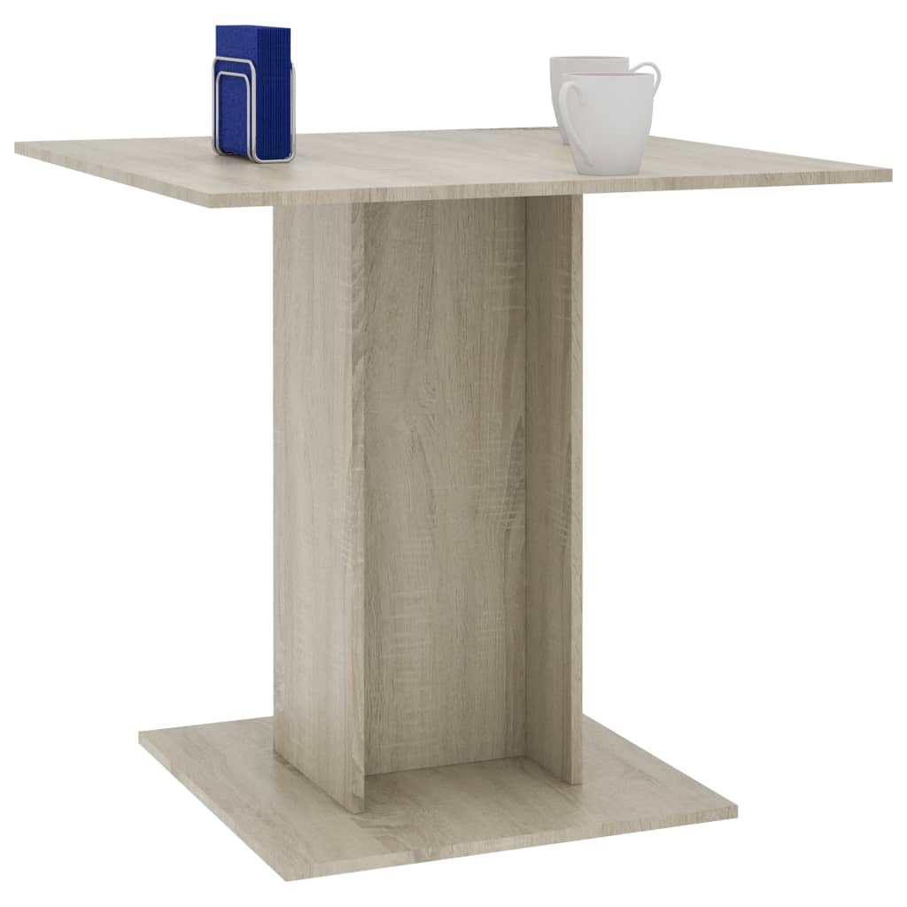 Dining Table Sonoma Oak Chipboard