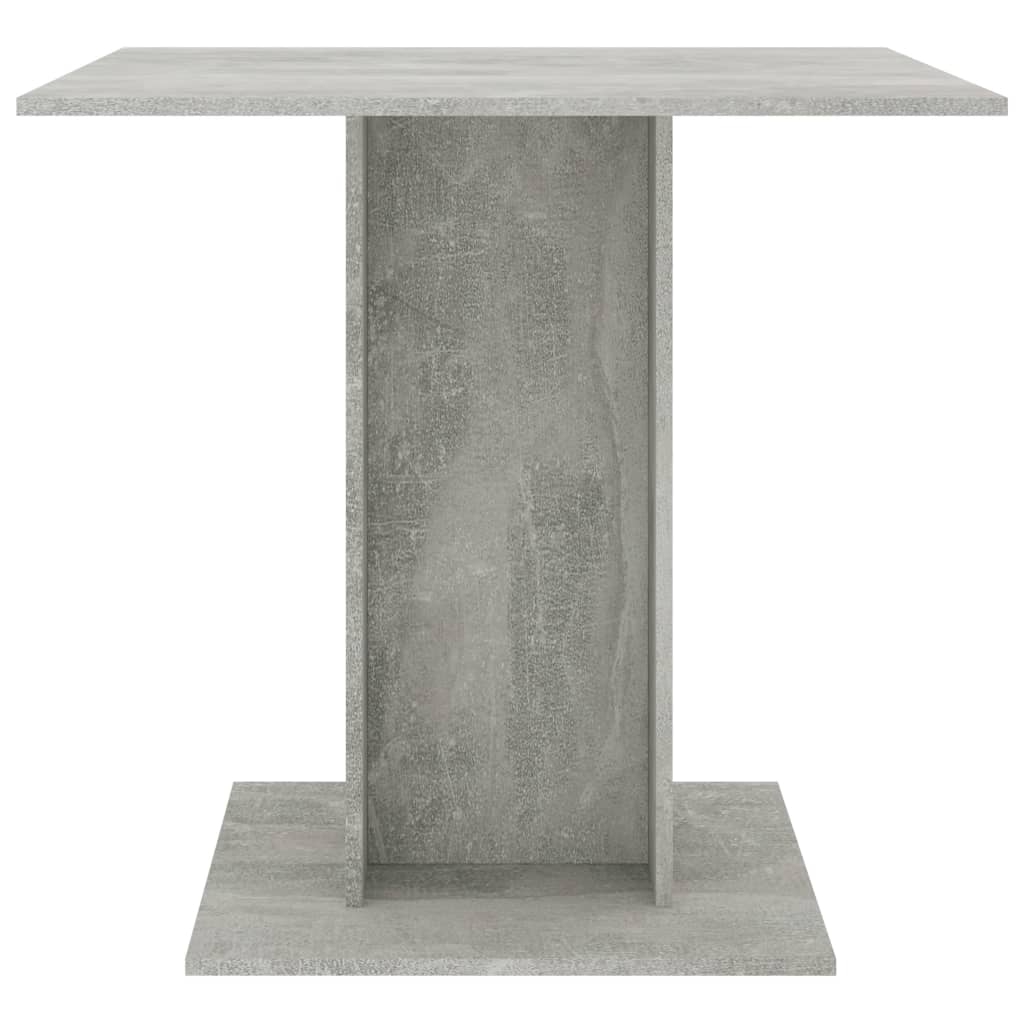 Dining Table Concrete Grey Chipboard