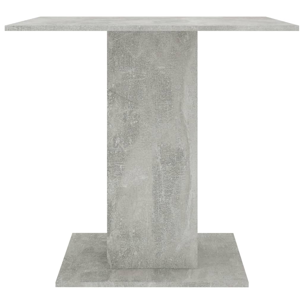 Dining Table Concrete Grey Chipboard