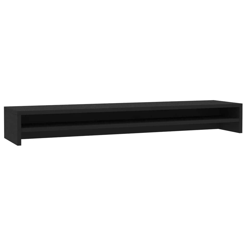 Monitor  Stand Black Chipboard