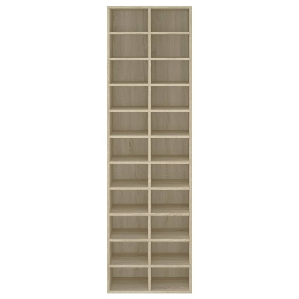 Shoe Cabinet  Sonoma Oak Chipboard