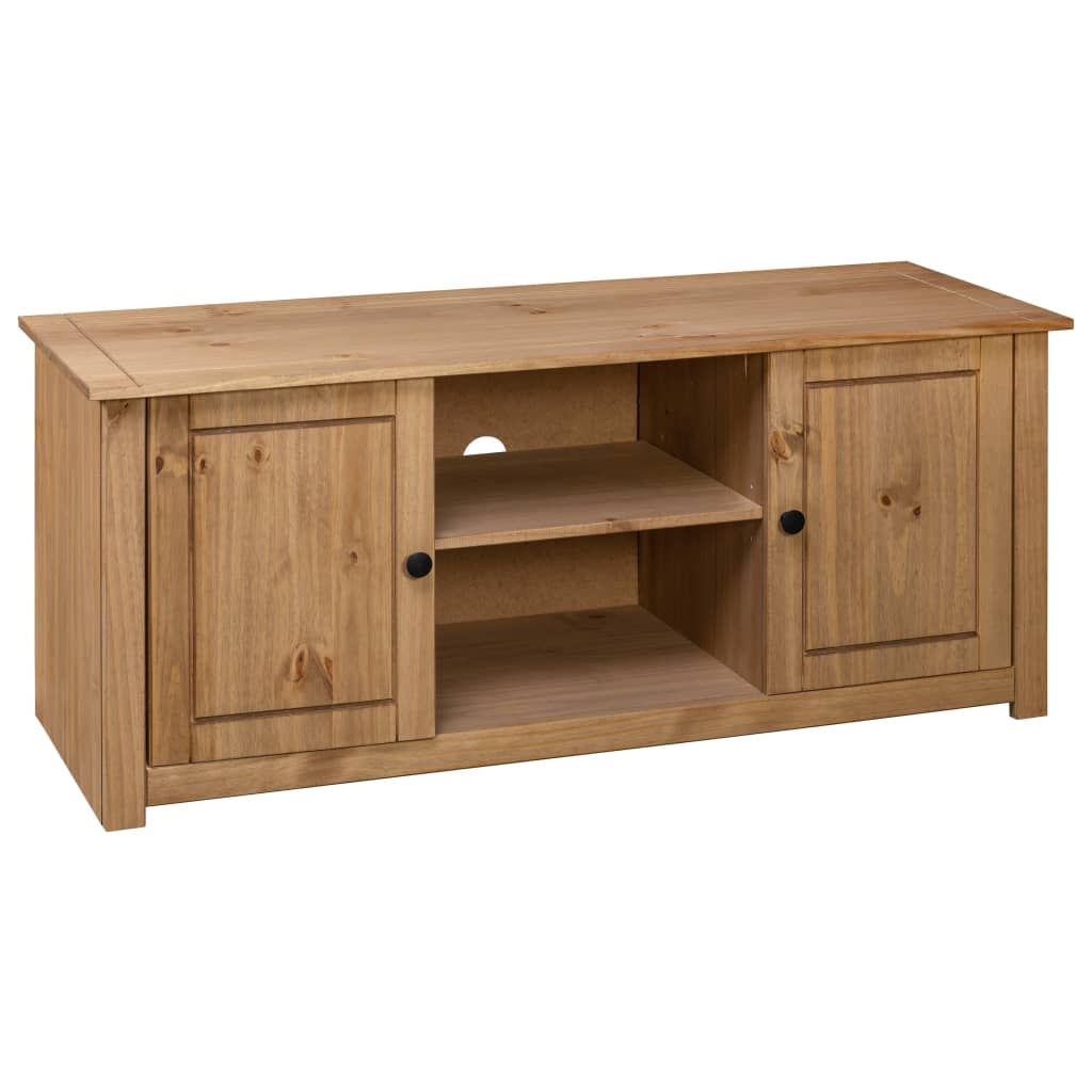 Tv Cabinet Solid Pine Wood Panama Range