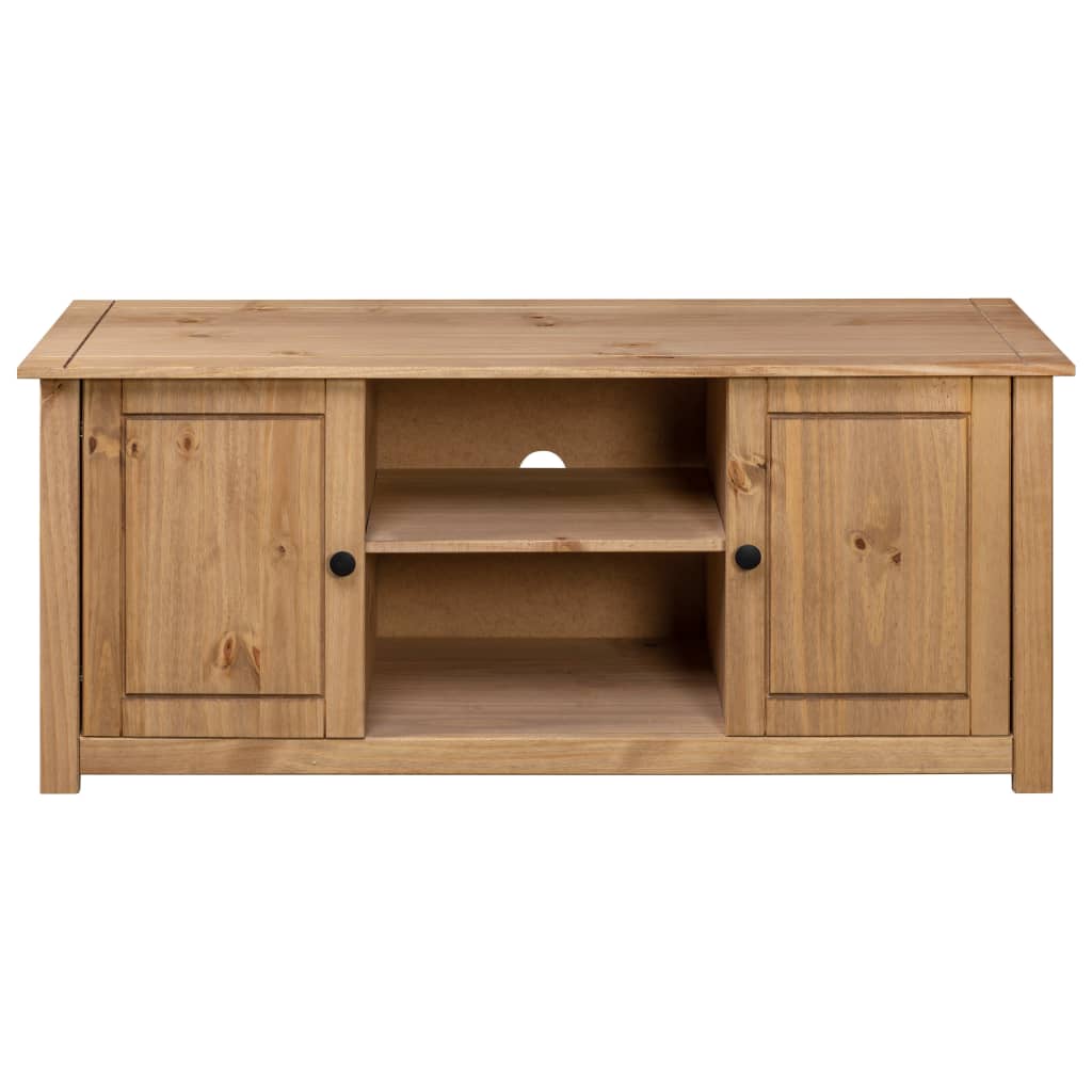 Tv Cabinet Solid Pine Wood Panama Range