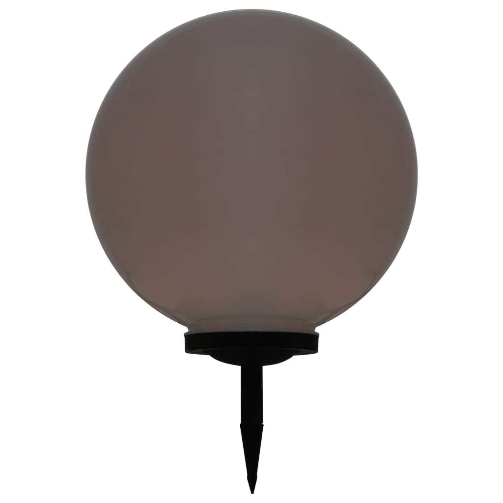 Outdoor Solar Lamps 2 pcs LED Spherical 50 cm RGB