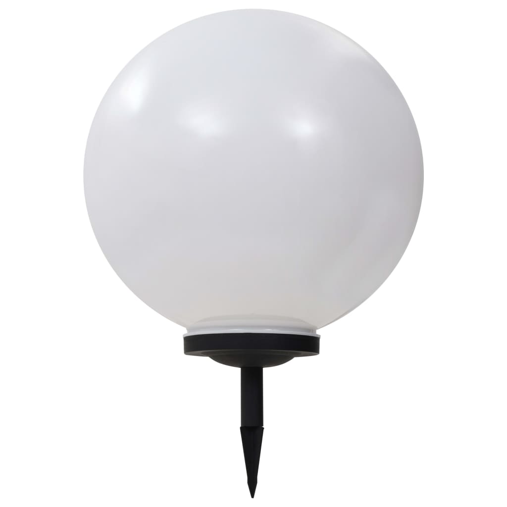 Outdoor Solar Lamps 2 pcs LED Spherical 50 cm RGB