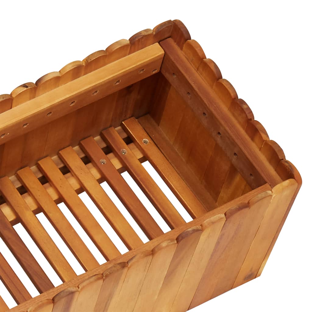 Garden Planter - Solid Acacia Wood