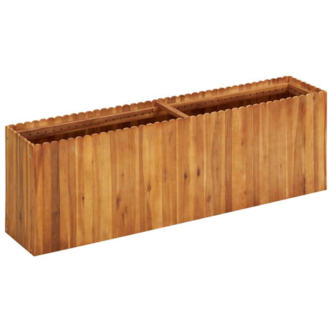 Garden Planter Solid Acacia Wood