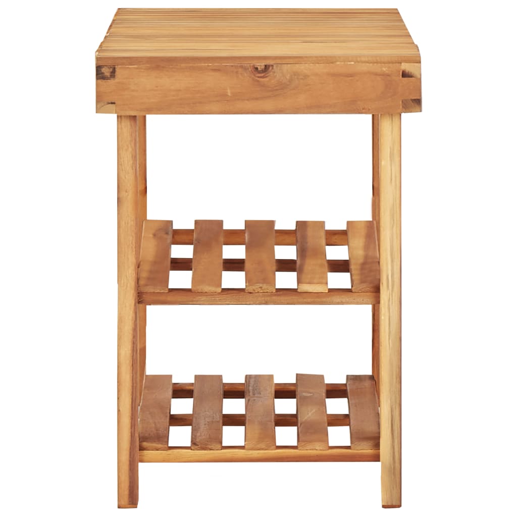 Shoe Rack  Solid Acacia Wood