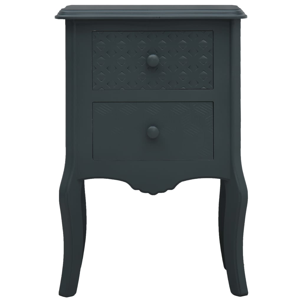 Bedside Cabinet Grey