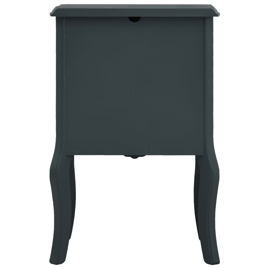 Bedside Cabinet Grey