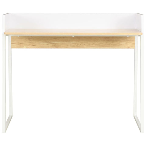 Desk White and Oak