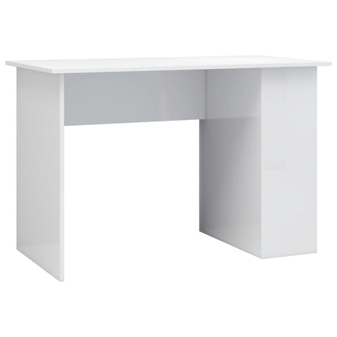 Desk High Gloss White - Chipboard