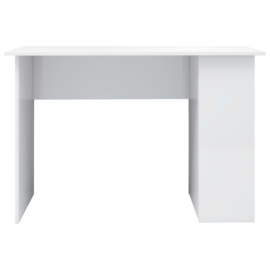 Desk High Gloss White - Chipboard