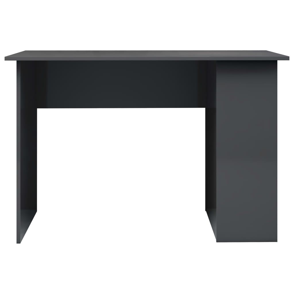 Desk High Gloss Grey - Chipboard