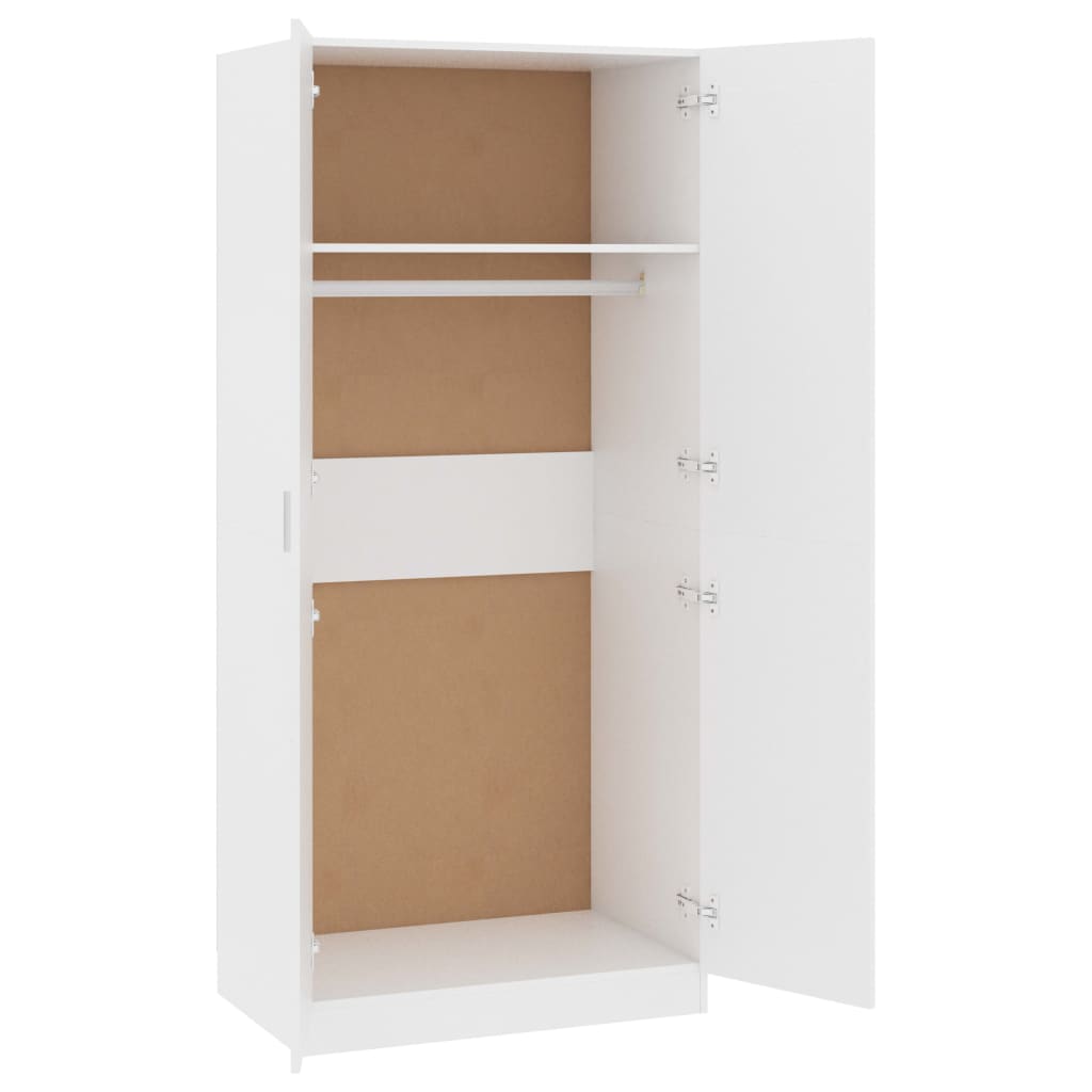 Wardrobe White - Chipboard