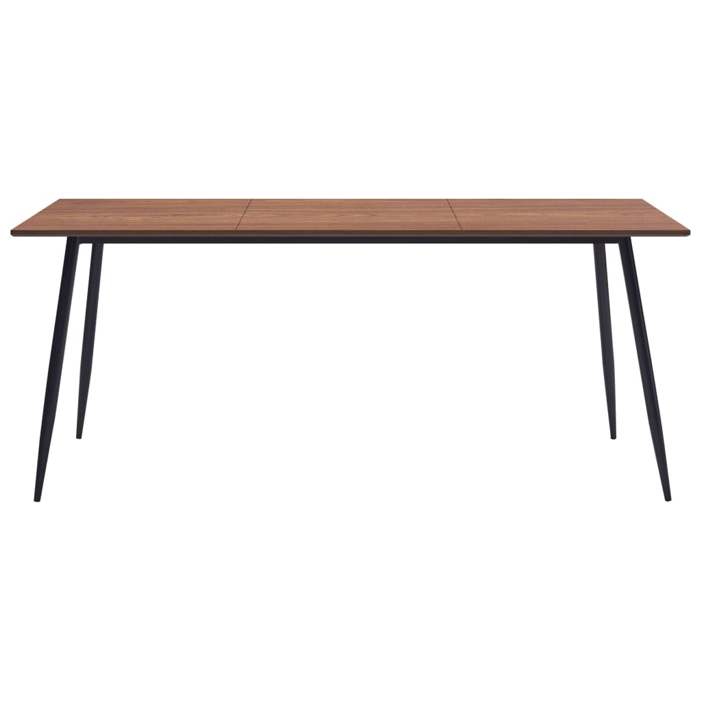 Dining Table Brown MDF