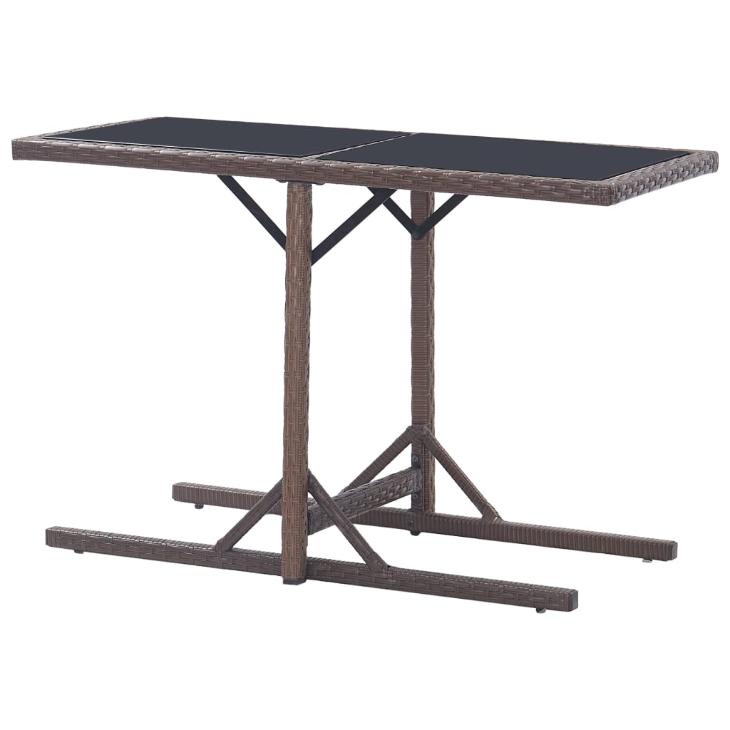 Garden Table Brown