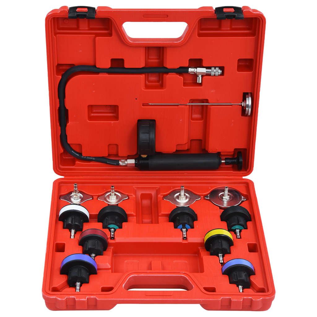 14 Piece Cooling System & Radiator Cap tester