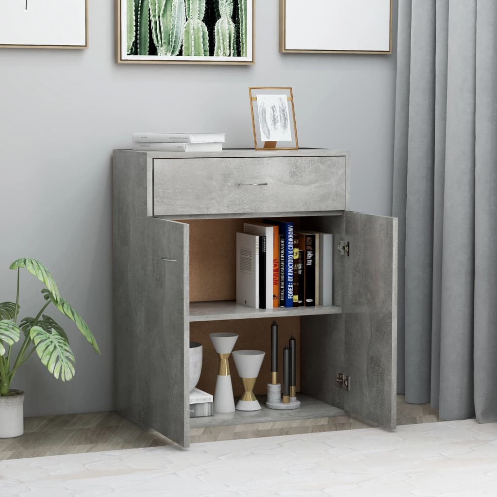 Sideboard Concrete Grey /Chipboard