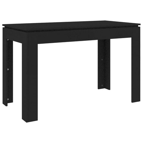 Dining  Table Black  Chipboard