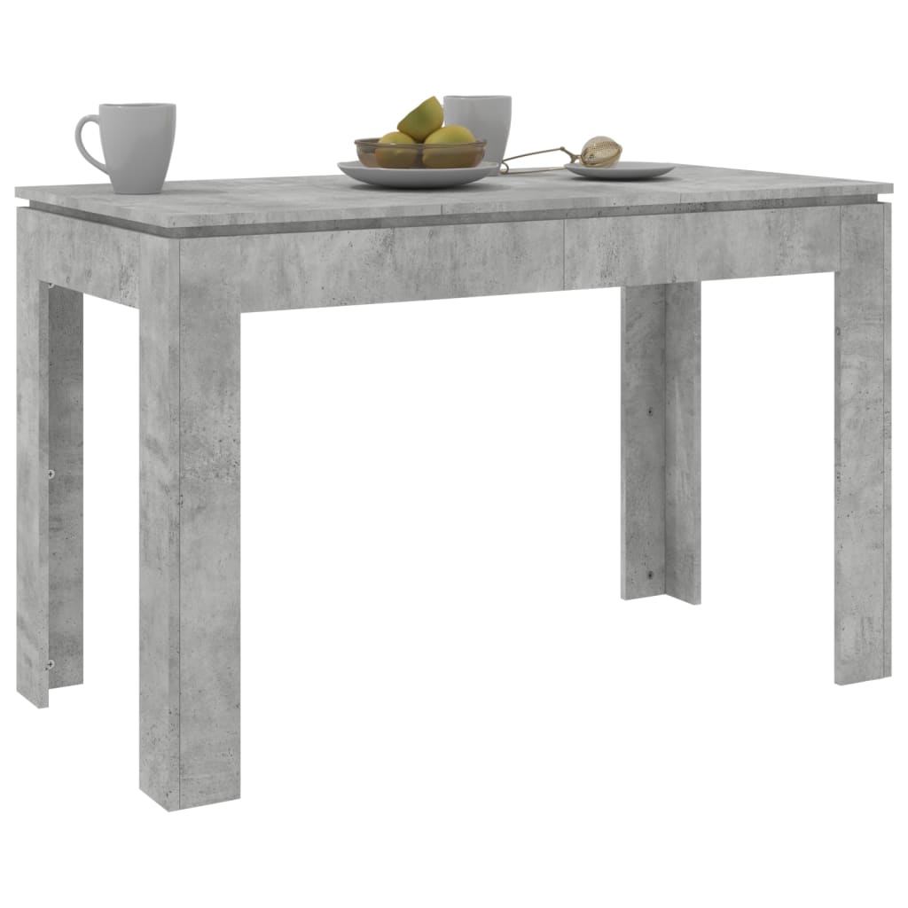 Dining Table Concrete Grey - Chipboard