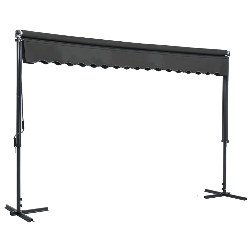 Free Standing Awning Anthracite M