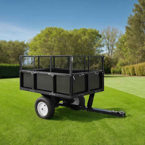 Tipping Trailer for Lawn Tractor 300 kg Load