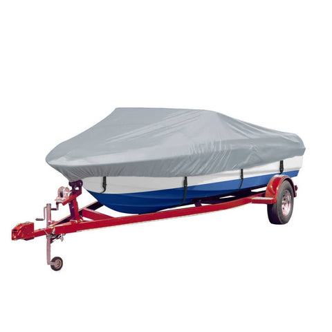 Boat Covers 2 pcs Grey Length 519-580 cm Width 244 cm