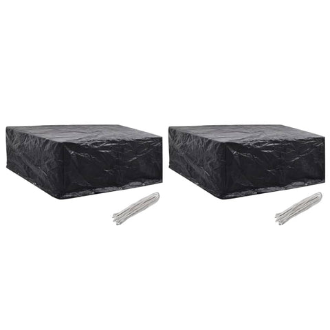 Garden Furniture Covers 2 pcs 10 Eyelets