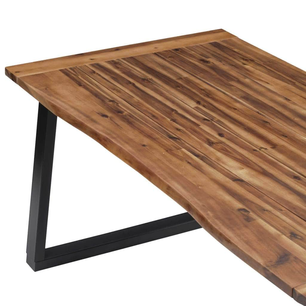 Dining Table Solid Acacia Wood