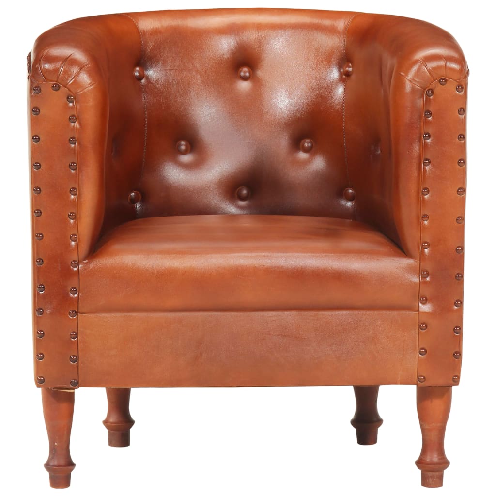 Tub Chair Brown