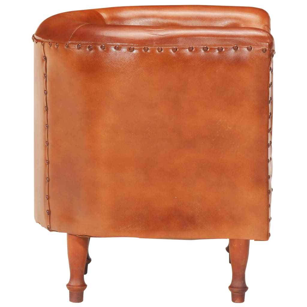 Tub Chair Brown