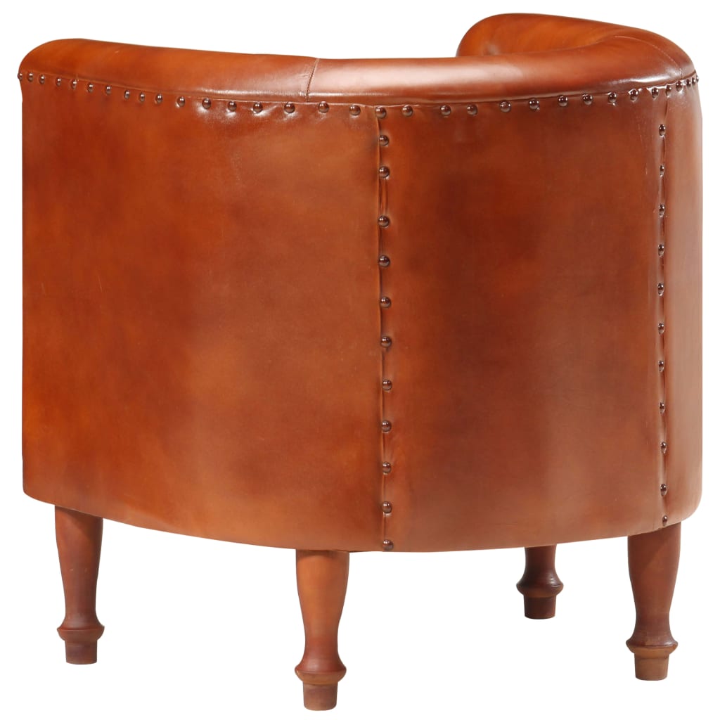 Tub Chair Brown